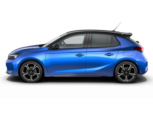 Opel Corsa YES | 17" Lichtmetalen velgen, diamant-geslepen in Black Gloss | LED koplampen met LED dagrijverl... ActivLease financial lease