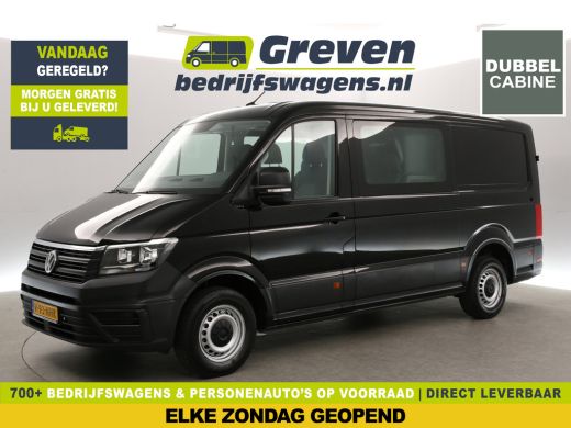 Volkswagen Crafter 35 2.0 TDI L3H2 | 140PK | DC | 7-Zits | 3000kg Trekhaak | Airco | Cruise | Camera | Carplay | Par...