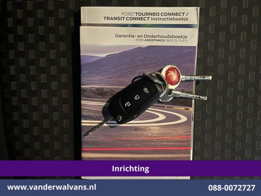 Ford Transit Connect 1.5 EcoBlue 100pk L1H1 Inrichting Euro6 Airco | Imperiaal | Trekhaak | Cruisecontrol | Verwarmde ... ActivLease financial lease