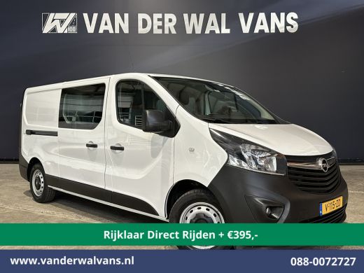 Opel Vivaro 1.6 CDTI 126pk L2H1 Dubbele Cabine Euro6 *Rijklaar Direct Rijden* Airco | 5-Zits | Camera | Navig... Opel Vivaro 1.6 CDTI 126pk L2H1 Dubbele Cabine Euro6 *Rijklaar Direct Rijden* Airco | 5-Zits | Camera | Navig...