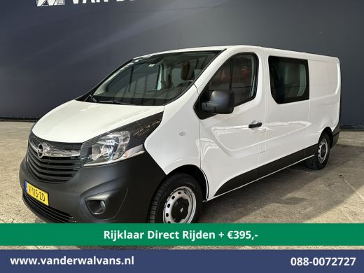 Opel Vivaro 1.6 CDTI 126pk L2H1 Dubbele Cabine Euro6 *Rijklaar Direct Rijden* Airco | 5-Zits | Camera | Navig... ActivLease financial lease