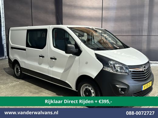 Opel Vivaro 1.6 CDTI 126pk L2H1 Dubbele Cabine Euro6 *Rijklaar Direct Rijden* Airco | 5-Zits | Camera | Navig... ActivLease financial lease