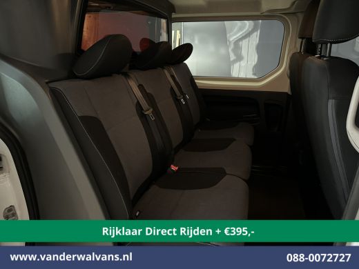 Opel Vivaro 1.6 CDTI 126pk L2H1 Dubbele Cabine Euro6 *Rijklaar Direct Rijden* Airco | 5-Zits | Camera | Navig... ActivLease financial lease