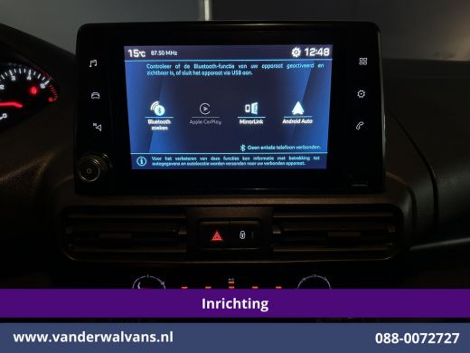 Peugeot Partner 1.6 BlueHDI 100pk L1H1 Inrichting Euro6 Airco | Imperiaal | Apple Carplay | Android Auto | Cruise... ActivLease financial lease
