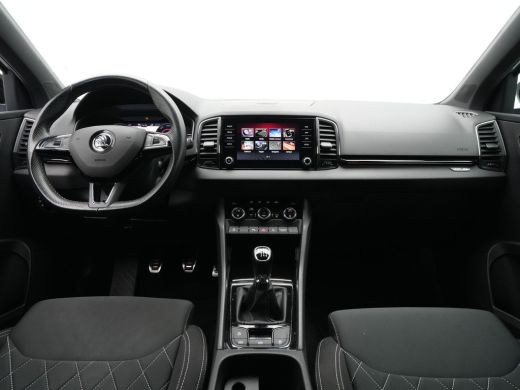 Skoda Karoq 1.5 TSI ACT 150pk Sportline Business Navigatie Digital Cockpit Camera Keyless Carplay 10 ActivLease financial lease