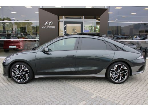 Hyundai IONIQ 6 Lounge Sky AWD 77.4 kWh | Schuifkantel dak | 20 INCH | Lederen bekleding | 360 Camera | ActivLease financial lease