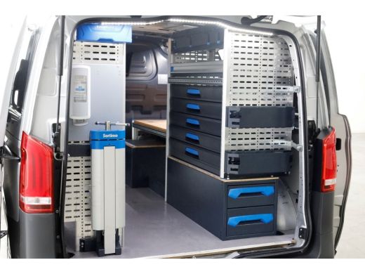 Mercedes-Benz Vito 114 CDI 136pk Compact 9G Automaat 2x Schuifdeur/LED/Camera/Navi/Inrichting 07-2022 ActivLease financial lease