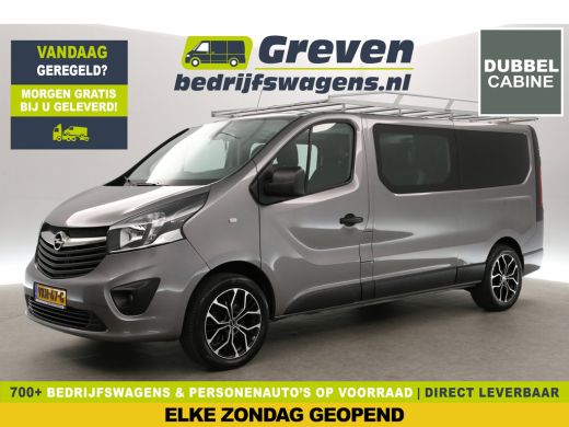 Opel Vivaro 1.6 CDTI L2H1 | DC | 6-Zits | Airco | Cruise | Camera | Navi | Parkeersens. | Trekh. | Imperiaal