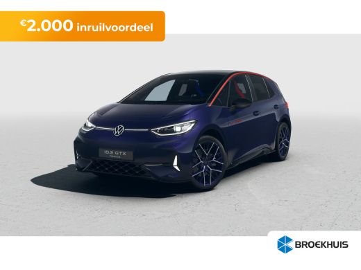 Volkswagen ID.3 GTX Limited Edition | 'App-Connect' draadloze smartphone integratie | Achterlichten LED, luxe uit... Volkswagen ID.3 GTX Limited Edition | 'App-Connect' draadloze smartphone integratie | Achterlichten LED, luxe uit...