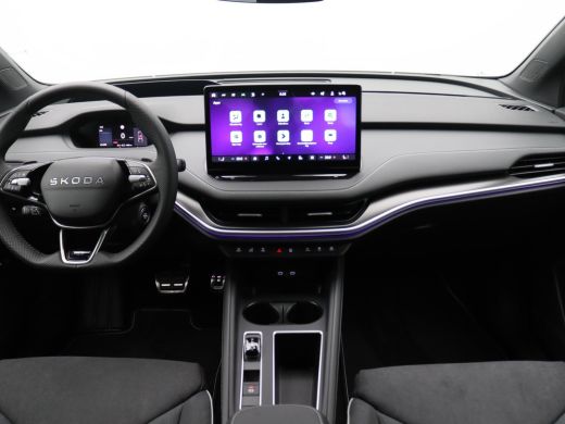 Skoda Elroq 85 Sportline Edition 286PK Aut. Alarm, 360gr. Camera, Stoel-Stuurverwarming, Clima, Warmtepomp, V... ActivLease financial lease
