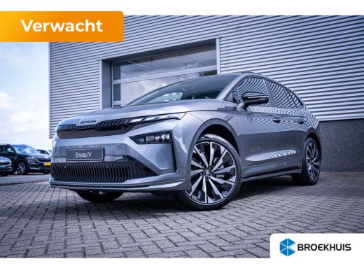 Skoda Enyaq iV Sportline | Chrome interieur accenten | Driving mode select | LED interieurverlichting inclusief ... Skoda Enyaq iV Sportline | Chrome interieur accenten | Driving mode select | LED interieurverlichting inclusief ...