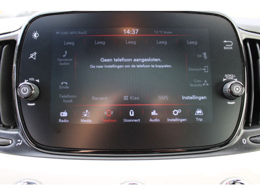 Fiat 500 1.0 Hybrid Dolcevita Finale / Parkeersensoren / Panorama / Bluetooth / Airco / DAB / 15'' LMV / ActivLease financial lease