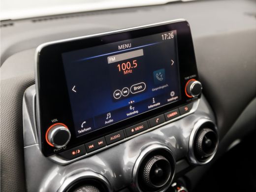 Nissan Juke 1.0 DIG-T Sport (APPLE CARPLAY, GROOT NAVI, CAMERA, LM VELGEN, ZWART HEMEL, SPORTSTOELEN, LED KOP... ActivLease financial lease