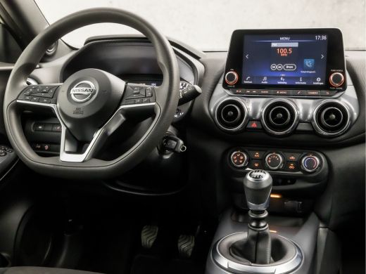 Nissan Juke 1.0 DIG-T Sport (APPLE CARPLAY, GROOT NAVI, CAMERA, LM VELGEN, ZWART HEMEL, SPORTSTOELEN, LED KOP... ActivLease financial lease