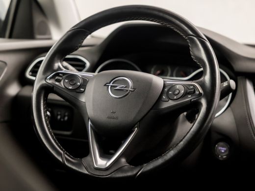 Opel Grandland X 1.2 Turbo Sport (APPLE CARPLAY, GROOT NAVI, LEDER, CLIMATE, SPORTSTOELEN, KEYLESS, LANE ASSIST, P... ActivLease financial lease