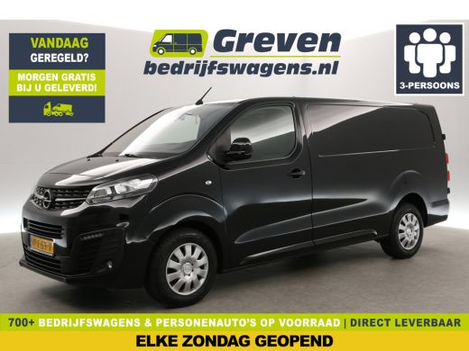 Opel Vivaro 2.0 CDTI L3H1 | 145PK | Airco | 360 Camera | 3-Zits | Cruise | Carplay | Navigatie | Parkeersens.