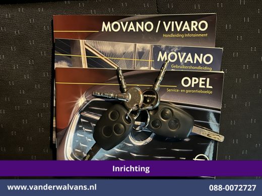 Opel Movano 2.3 CDTI 145pk L3H2 Inrichting Euro6 Airco | Camera | Navigatie | 2500kg Trekhaak Cruisecontrol, ... ActivLease financial lease