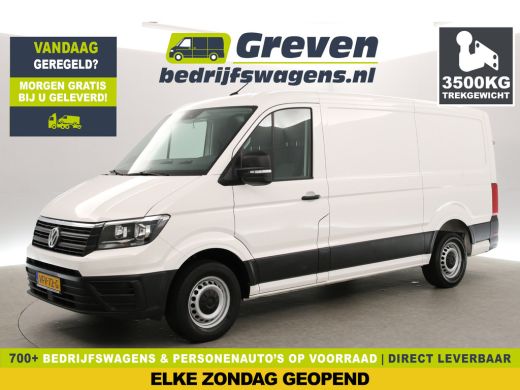 Volkswagen Crafter 35 2.0 TDI L3H2 | 177PK | 3500kg Trekgew. | Airco | Cruise | 3-Zits | Trekhaak