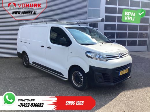 Citroën Jumpy 2.0 HDI 125 pk L3 EXPORT Inrichting/ Imperiaal/ Carplay/ Cruise/ Sidebars/ Airco/ PDC Citroën Jumpy 2.0 HDI 125 pk L3 EXPORT Inrichting/ Imperiaal/ Carplay/ Cruise/ Sidebars/ Airco/ PDC
