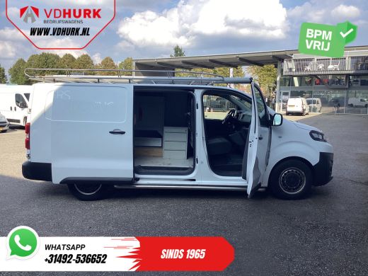 Citroën Jumpy 2.0 HDI 125 pk L3 EXPORT Inrichting/ Imperiaal/ Carplay/ Cruise/ Sidebars/ Airco/ PDC ActivLease financial lease