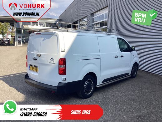 Citroën Jumpy 2.0 HDI 125 pk L3 EXPORT Inrichting/ Imperiaal/ Carplay/ Cruise/ Sidebars/ Airco/ PDC ActivLease financial lease