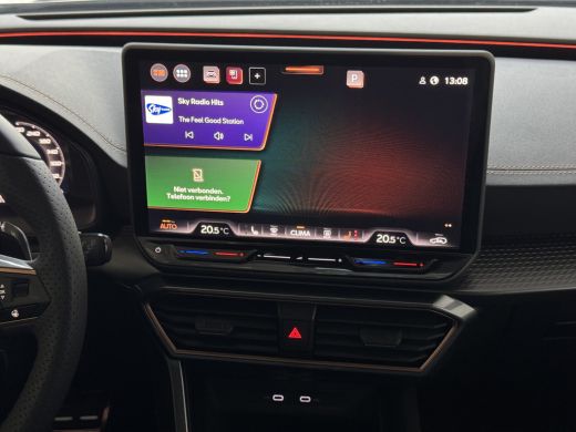 CUPRA Formentor 1.5 TSI 150PK CAMERA ELEK.TREKHAAK  STOEL/STUUR ELEK.KLEP VERW. LED LEER CARPLAY ZWARTE.HEMEL 10/... ActivLease financial lease