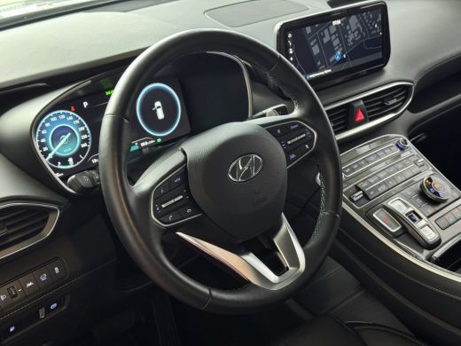 Hyundai Santa Fe 1.6 T-GDI PHEV PREMIUM 7P AWD LEER ELEK.KLEP CAMERA NAVI STOEL/STUUR VERW. PLUG IN HYBRID ActivLease financial lease