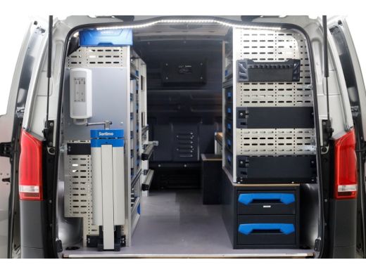 Mercedes-Benz Vito 114 CDI 136pk Compact 9G Automaat 2x Schuifdeur/LED/Camera/Navi/Inrichting 07-2022 ActivLease financial lease