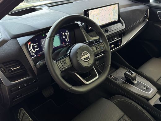 Nissan QASHQAI 1.3 MHEV 160PK TEKNA PLUS BOSE 20''LMV LEER ALCANTARA PANO MASSAGE BOSE STOEL/STUUR/RUIT VERW MAT... ActivLease financial lease
