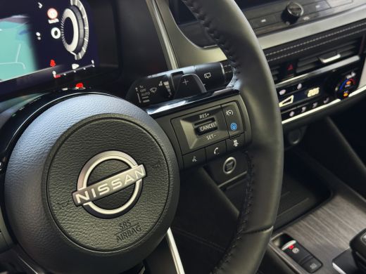 Nissan QASHQAI 1.3 MHEV 160PK TEKNA PLUS BOSE 20''LMV LEER ALCANTARA PANO MASSAGE BOSE STOEL/STUUR/RUIT VERW MAT... ActivLease financial lease