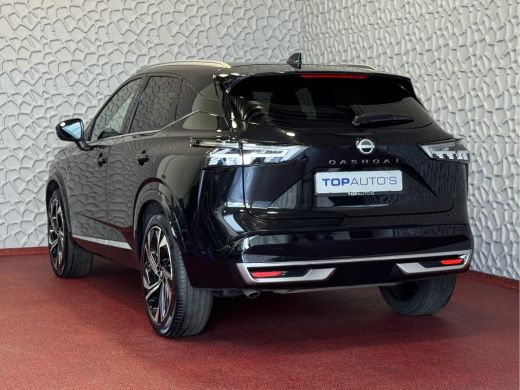 Nissan QASHQAI 1.3 MHEV 160PK TEKNA PLUS BOSE 20''LMV LEER ALCANTARA PANO MASSAGE BOSE STOEL/STUUR/RUIT VERW MAT... ActivLease financial lease