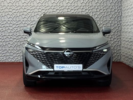 Nissan QASHQAI 1.3 MHEV 160PK TEKNA PLUS BOSE 20''LMV LEER ALCANTARA PANO MASSAGE BOSE STOEL/STUUR/RUIT VERW MAT... ActivLease financial lease