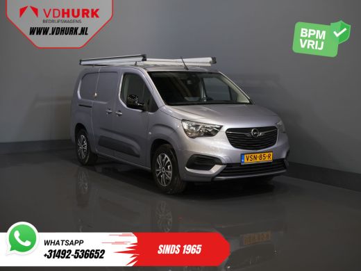 Opel Combo-e L2 50 kWh 135 pk 315km WLTP BPM VRIJ! Snellader/ Carplay/ Climate/ Imperiaal/ Cruise/ Head-up/ St... Opel Combo-e L2 50 kWh 135 pk 315km WLTP BPM VRIJ! Snellader/ Carplay/ Climate/ Imperiaal/ Cruise/ Head-up/ St...
