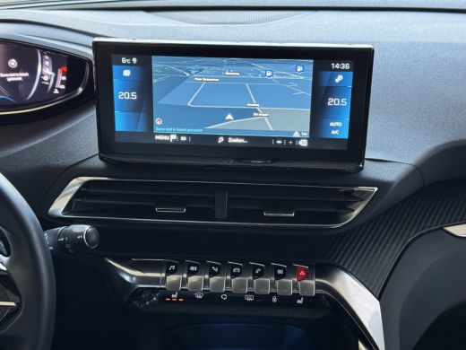 Peugeot 3008 130PK ALLURE LEER I-COCKPIT LED CARPLAY EUROPA.NAVI ELEK.KLEP CAMERA ADAP.CRUISE ZWARTE HEMEL. 20... ActivLease financial lease