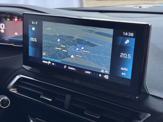 Peugeot 3008 130PK ALLURE LEER I-COCKPIT LED CARPLAY EUROPA.NAVI ELEK.KLEP CAMERA ADAP.CRUISE ZWARTE HEMEL. 20... ActivLease financial lease