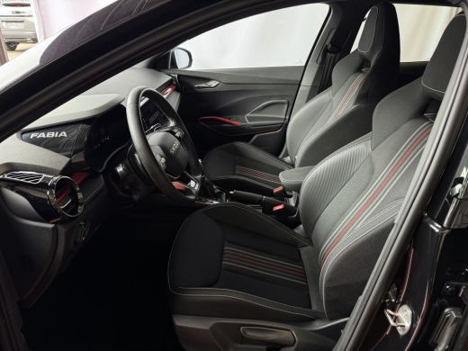 Skoda Fabia 1.0 TSI 116PK MONTE CARLO BLACK CAMERA LED STOEL/STUUR VERW ADAP, CRUISE VIC.COCKPIT 03/2025 ActivLease financial lease