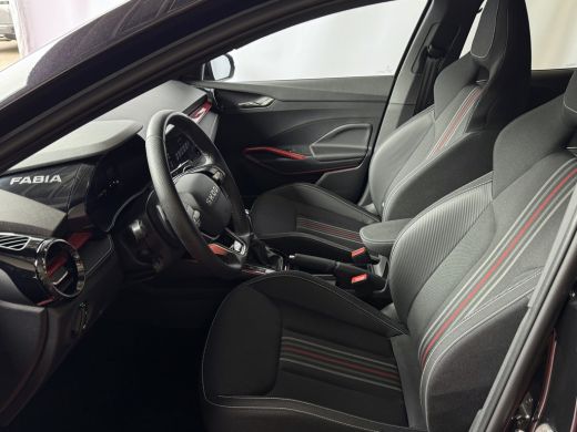 Skoda Fabia 1.0 TSI 116PK MONTE CARLO BLACK CAMERA LED STOEL/STUUR VERW ADAP, CRUISE VIC.COCKPIT 03/2025 ActivLease financial lease