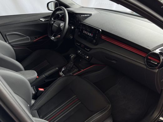 Skoda Fabia 1.0 TSI 116PK MONTE CARLO BLACK CAMERA LED STOEL/STUUR VERW ADAP, CRUISE VIC.COCKPIT 03/2025 ActivLease financial lease