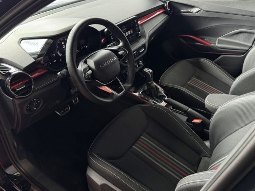 Skoda Fabia 1.0 TSI 116PK MONTE CARLO BLACK CAMERA LED STOEL/STUUR VERW ADAP, CRUISE VIC.COCKPIT 03/2025 ActivLease financial lease