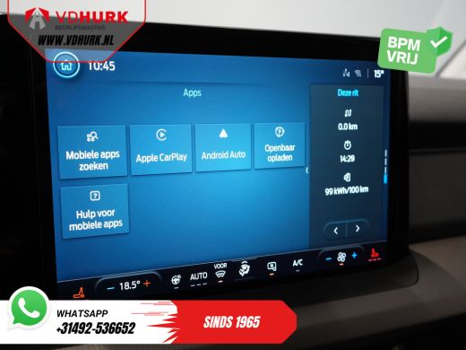 Ford Transit Courier E-Transit Limited 44 kWh 292 km WLTP Garantie/ Snellader/ Adapt.Cruise/ Stoelverw./ Stuurverw./ C... ActivLease financial lease