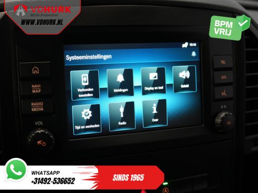 Mercedes-Benz Vito 114 CDI Aut. L3 BPM VRIJ! NL Auto/ Carplay/ Cruise/ DAB/ Camera/ LMV 18"/ Sidebars ActivLease financial lease