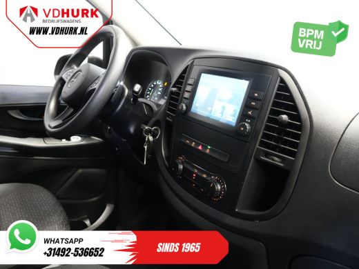 Mercedes-Benz Vito 114 CDI Aut. L3 BPM VRIJ! NL Auto/ Carplay/ Cruise/ DAB/ Camera/ LMV 18"/ Sidebars ActivLease financial lease