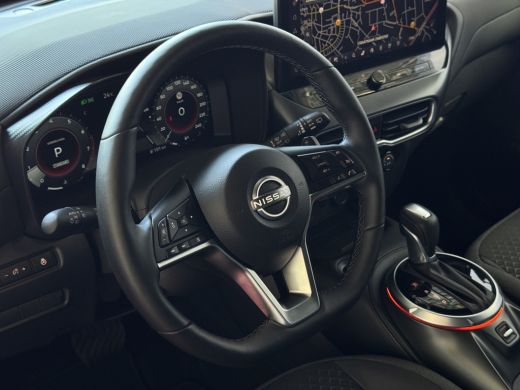 Nissan Juke DIG-TURBO 115PK N-CONNECTA NAVI STOEL/STUUR/RUIT.VERW. LED CAMERA XL.NAVI KEYLESS LMV 2025 ActivLease financial lease