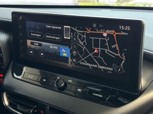 Nissan Juke DIG-TURBO 115PK N-CONNECTA NAVI STOEL/STUUR/RUIT.VERW. LED CAMERA XL.NAVI KEYLESS LMV 2025 ActivLease financial lease