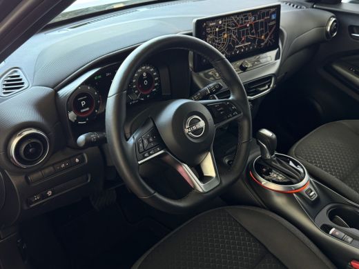 Nissan Juke DIG-TURBO 115PK N-CONNECTA NAVI STOEL/STUUR/RUIT.VERW. LED CAMERA XL.NAVI KEYLESS LMV 2025 ActivLease financial lease