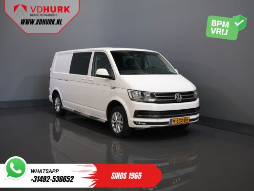 Volkswagen Transporter T6 2.0 TDI 150 pk DSG Aut. L2 Highline E6 DC Dubbel Cabine BPM VRIJ! Carplay/ Alarm/ Leder/ Cruis... Volkswagen Transporter T6 2.0 TDI 150 pk DSG Aut. L2 Highline E6 DC Dubbel Cabine BPM VRIJ! Carplay/ Alarm/ Leder/ Cruis...