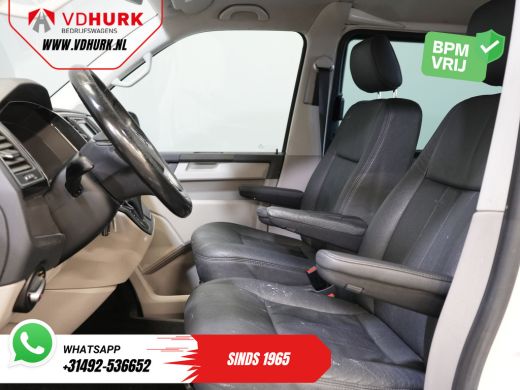 Volkswagen Transporter T6 2.0 TDI 150 pk DSG Aut. L2 Highline E6 DC Dubbel Cabine BPM VRIJ! Carplay/ Alarm/ Leder/ Cruis... ActivLease financial lease