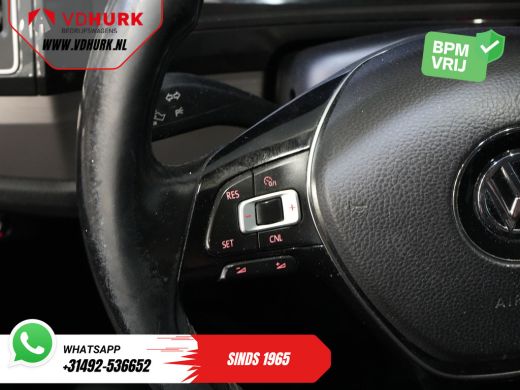 Volkswagen Transporter T6 2.0 TDI 150 pk DSG Aut. L2 Highline E6 DC Dubbel Cabine BPM VRIJ! Carplay/ Alarm/ Leder/ Cruis... ActivLease financial lease