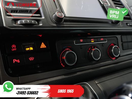 Volkswagen Transporter T6 2.0 TDI 150 pk DSG Aut. L2 Highline E6 DC Dubbel Cabine BPM VRIJ! Carplay/ Alarm/ Leder/ Cruis... ActivLease financial lease