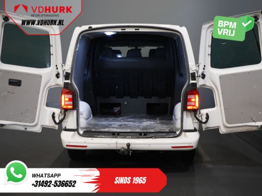Volkswagen Transporter T6 2.0 TDI 150 pk DSG Aut. L2 Highline E6 DC Dubbel Cabine BPM VRIJ! Carplay/ Alarm/ Leder/ Cruis... ActivLease financial lease